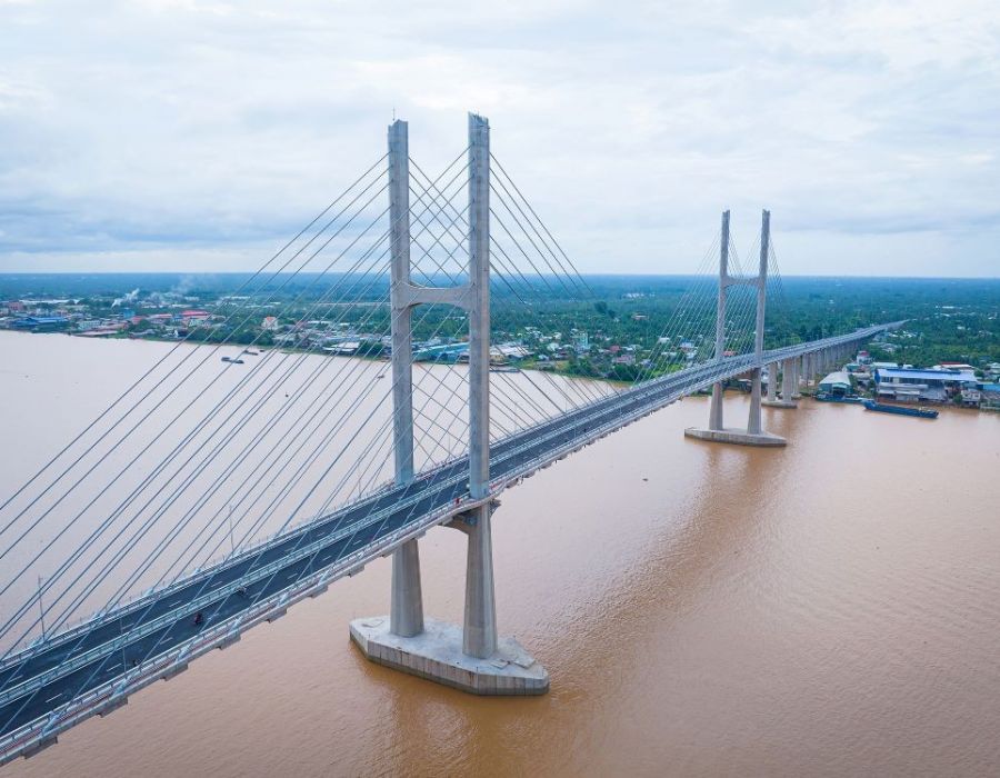 Cầu Rạch Miễu 2 - kết nối đôi bờ sông Tiền